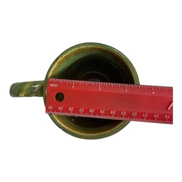 GRYPHONWARE
BRAIN DEAD 5AM- 5PM GREEN GLAZED POTTERY COFFEE MUG - Picture 12 of 13